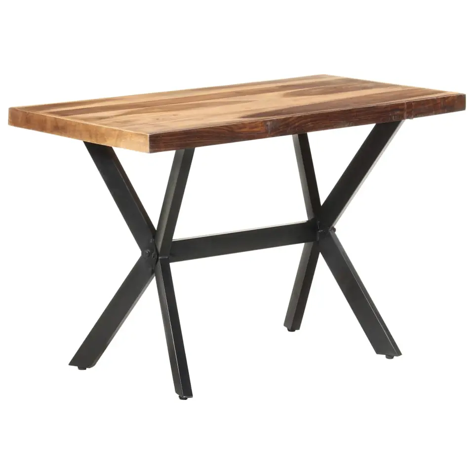 vidaXL - Eettafel - Bruin - Hout - 120 x 60 x 75 cm