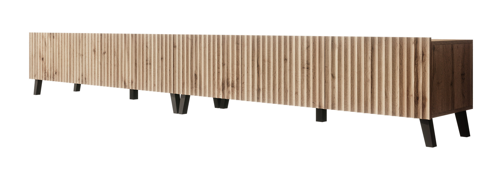 Pepinos 2 - TV-Meubel - Eiken - 300x42x44 cm