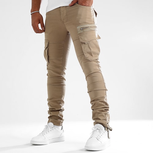 Pantalon Cargo 2979 Beige Foncé