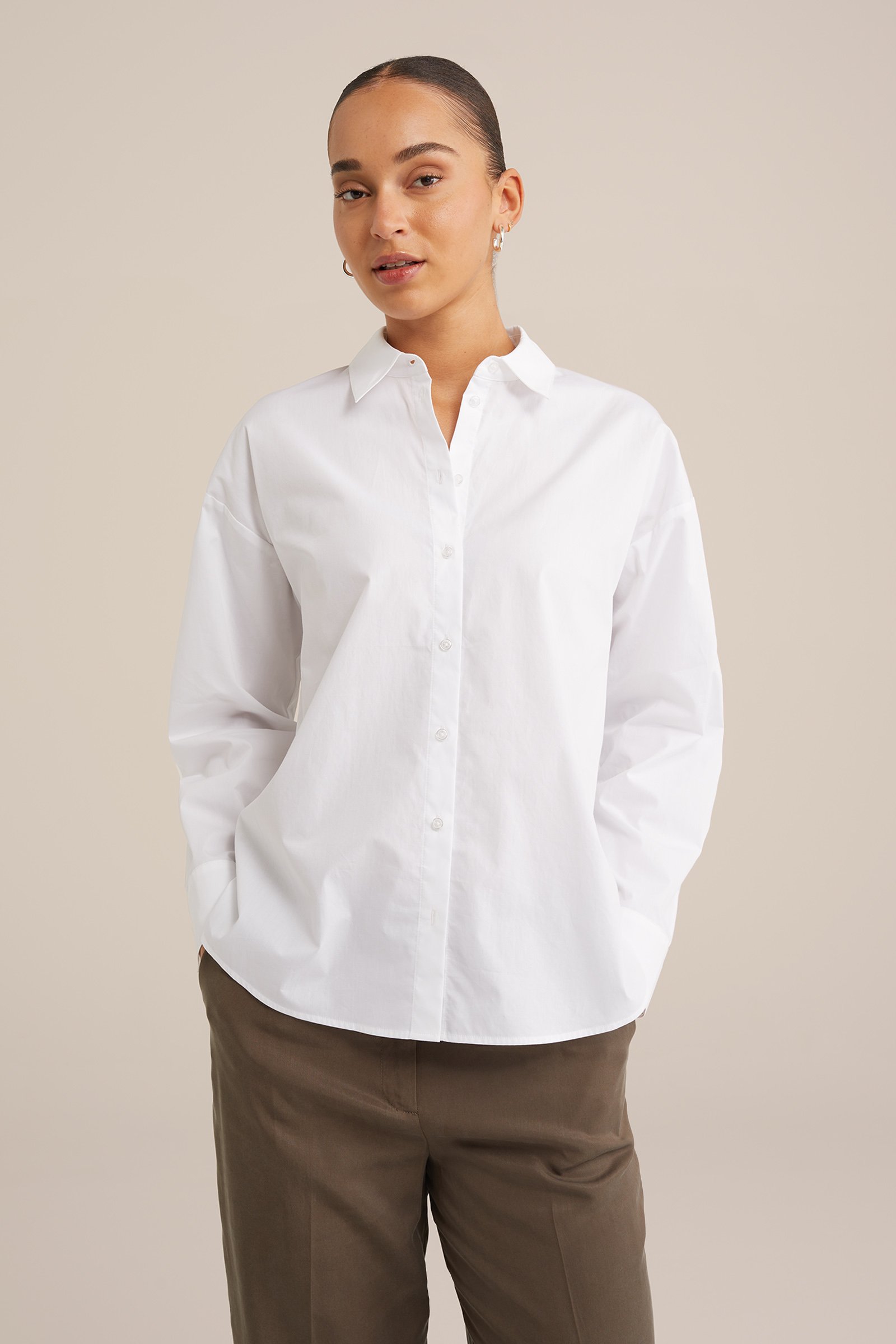 overhemd blouse WE Fashion Wit