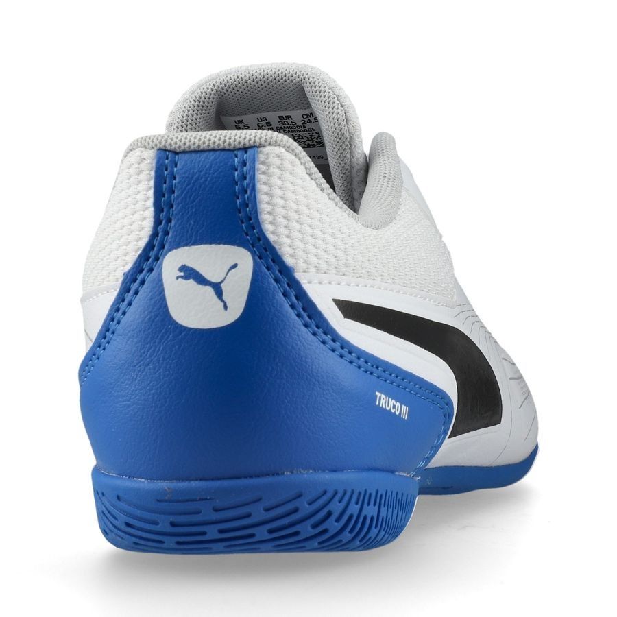 PUMA Truco III IT - Blanc/Noir/Bleu Enfant