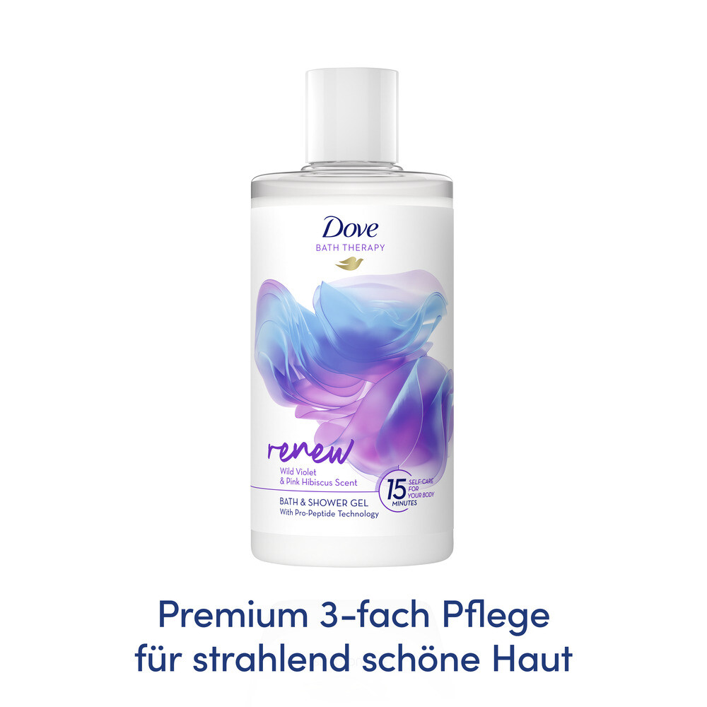 Dove Bath Therapy Renew Badschuim & Douchgel400 ml