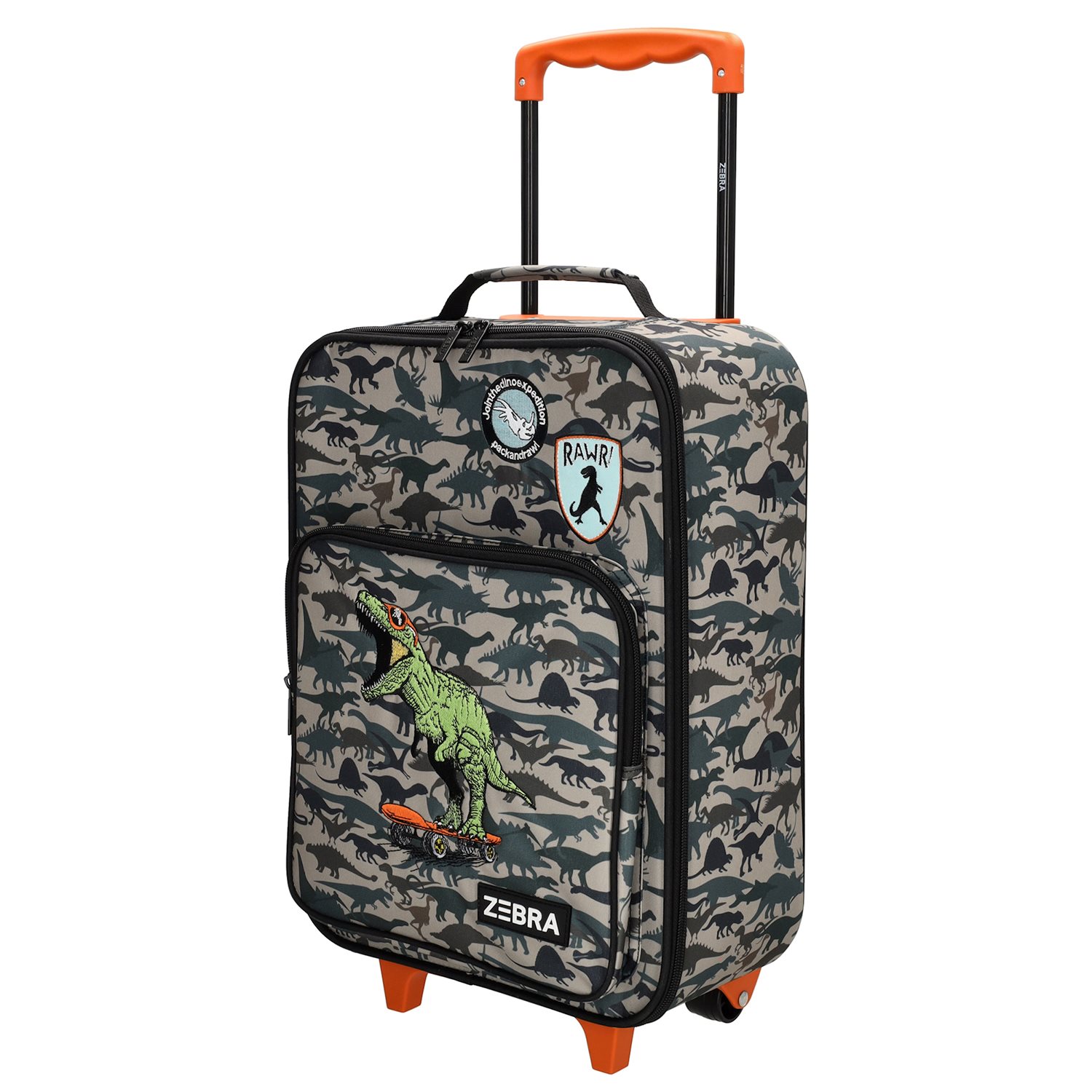 Zebra Trends Trolley Adventure dino green