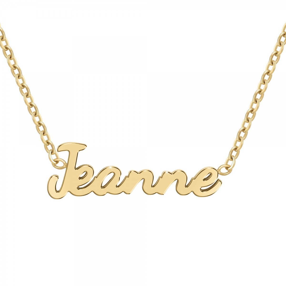 Jeanne - Collier prénom