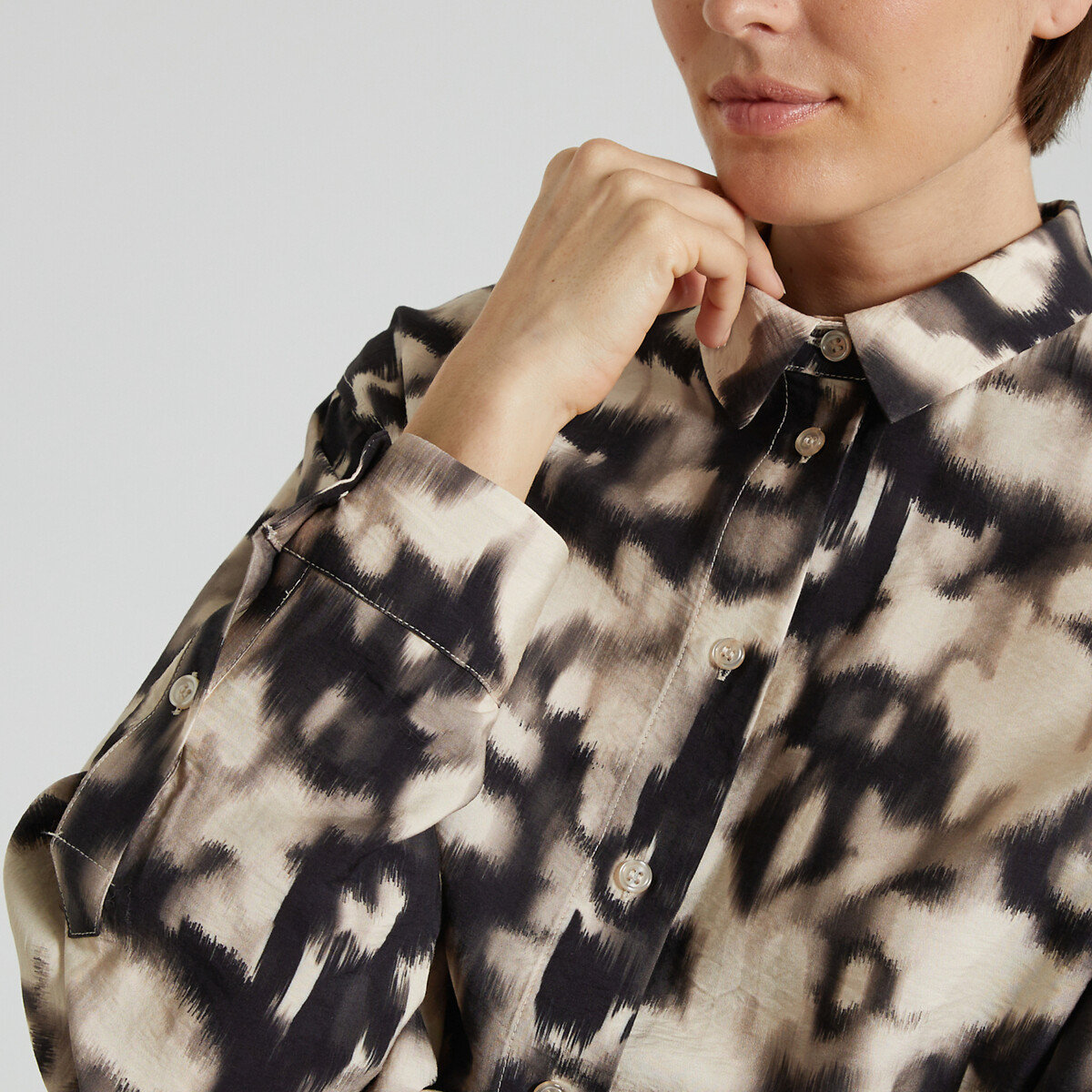 SAMSOE AND SAMSOE<br>Blusa lisa e estampada ALFRIDA