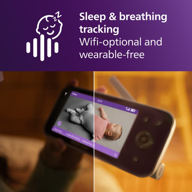 Philips Avent Premium babyalarm SCD971/26 (hvid)