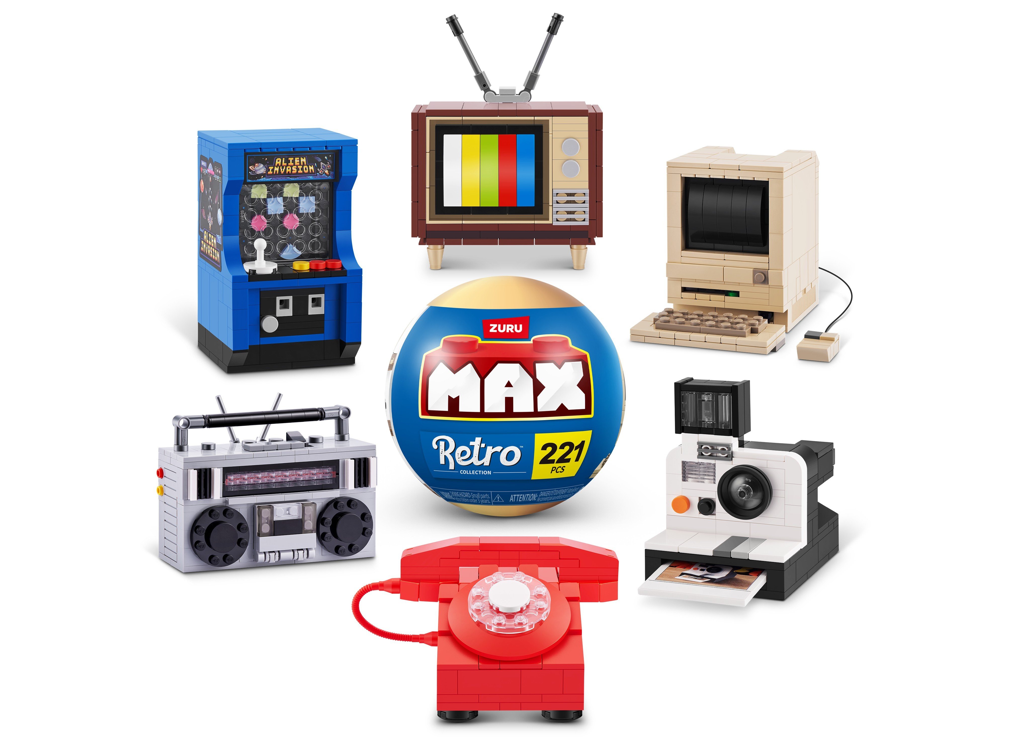 CAPSULA MAX RETRO PREMIUM COLECIONAVEL MODELOS SORTIDOS