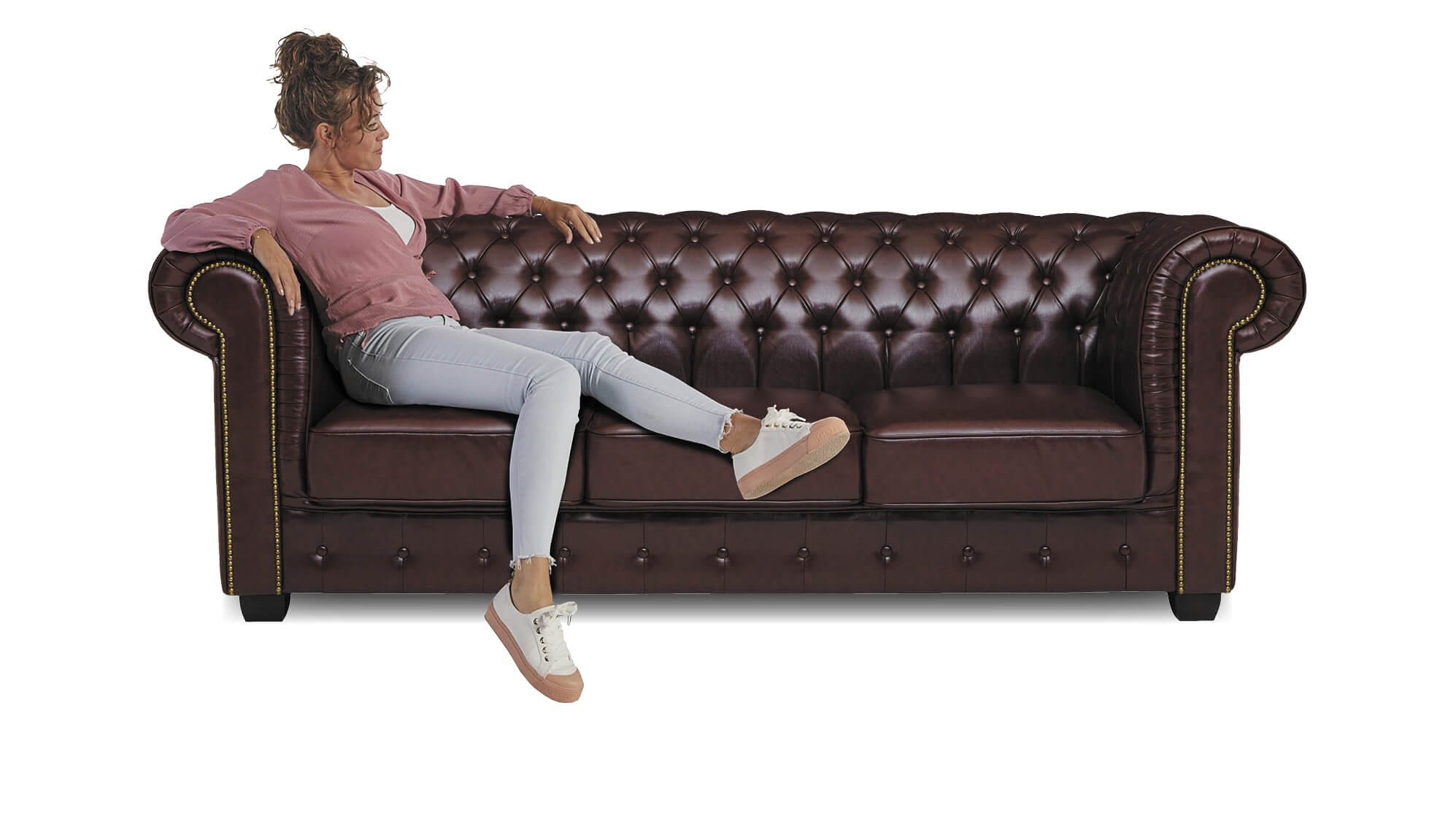 Edinburgh Chesterfield 3-Zits Bank