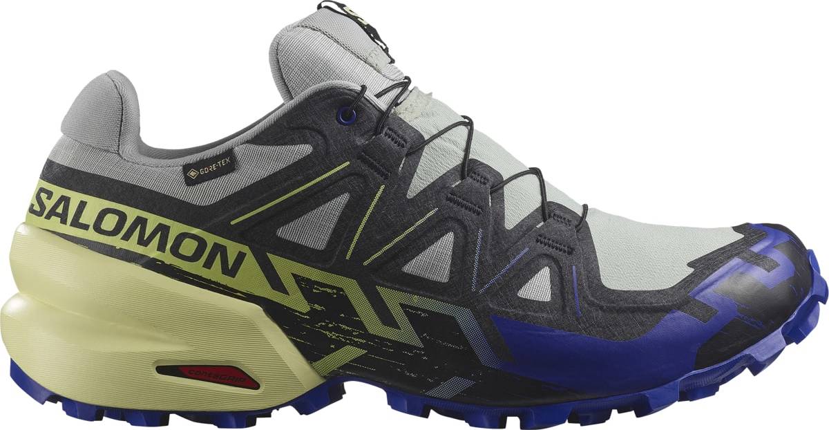 Salomon Men's Speedcross 6 GORE-TEX Wrought Iron / Clematis Blue / Sharp Green