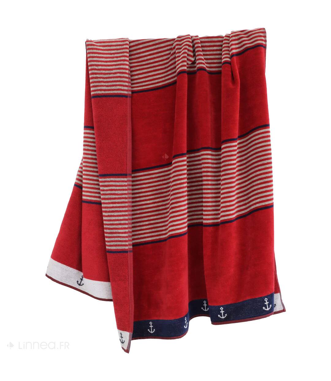Drap de plage 100x180 cm SAILOR vert