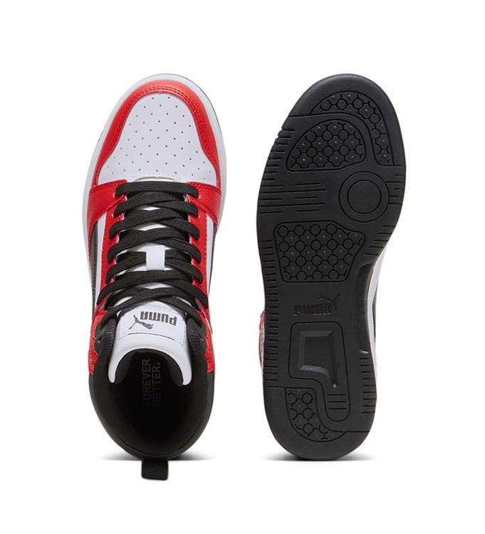PUMA JR Rebound V6 Mid Sneakers
