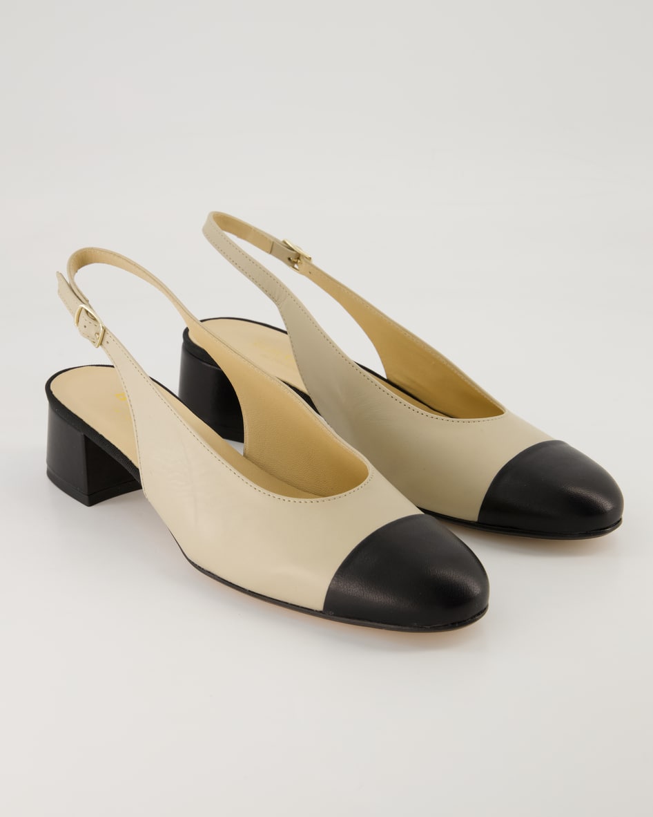Brunate 32264 Slingpumps in Beige