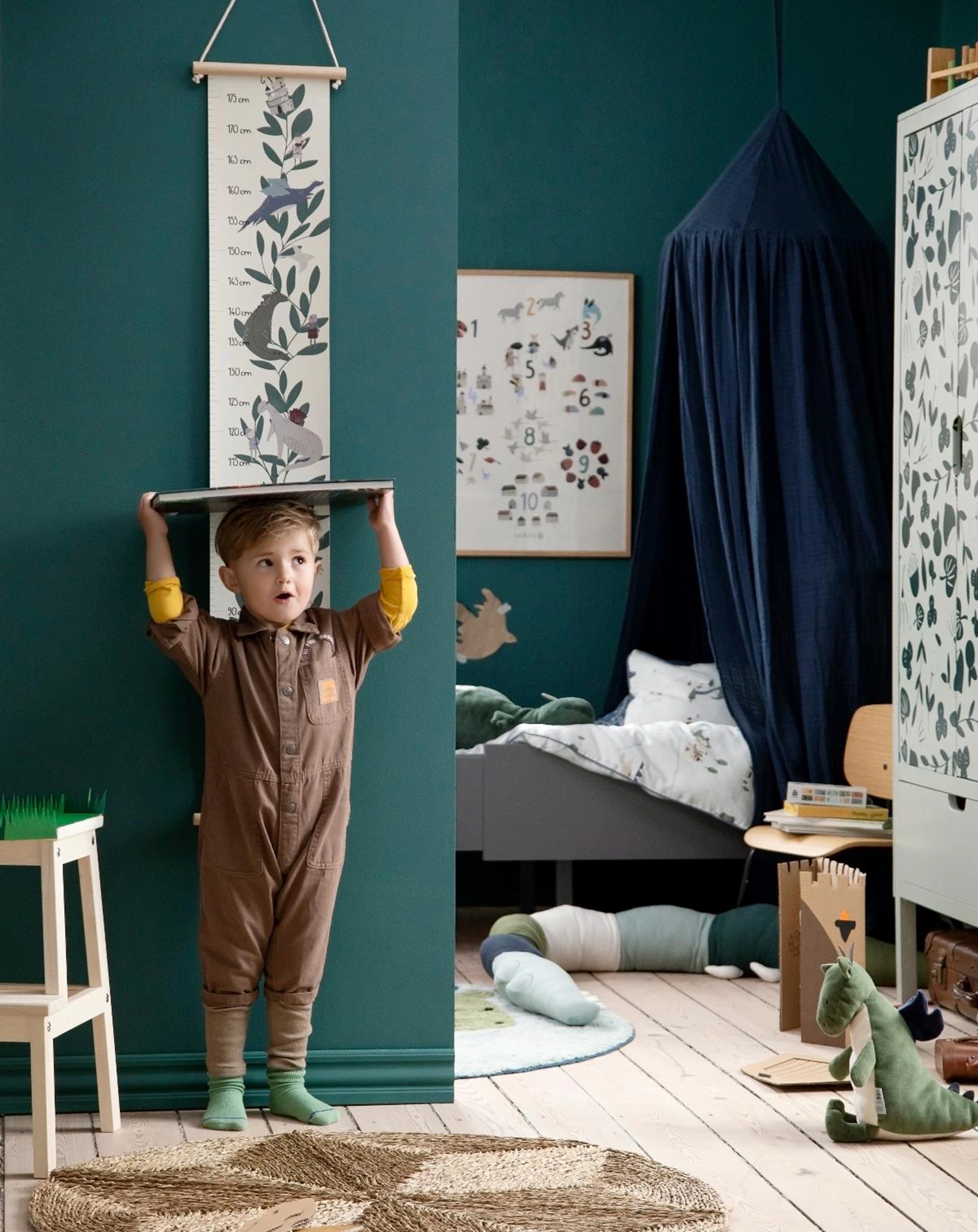 Messlatte DRAGON TALES (125cm) in bunt