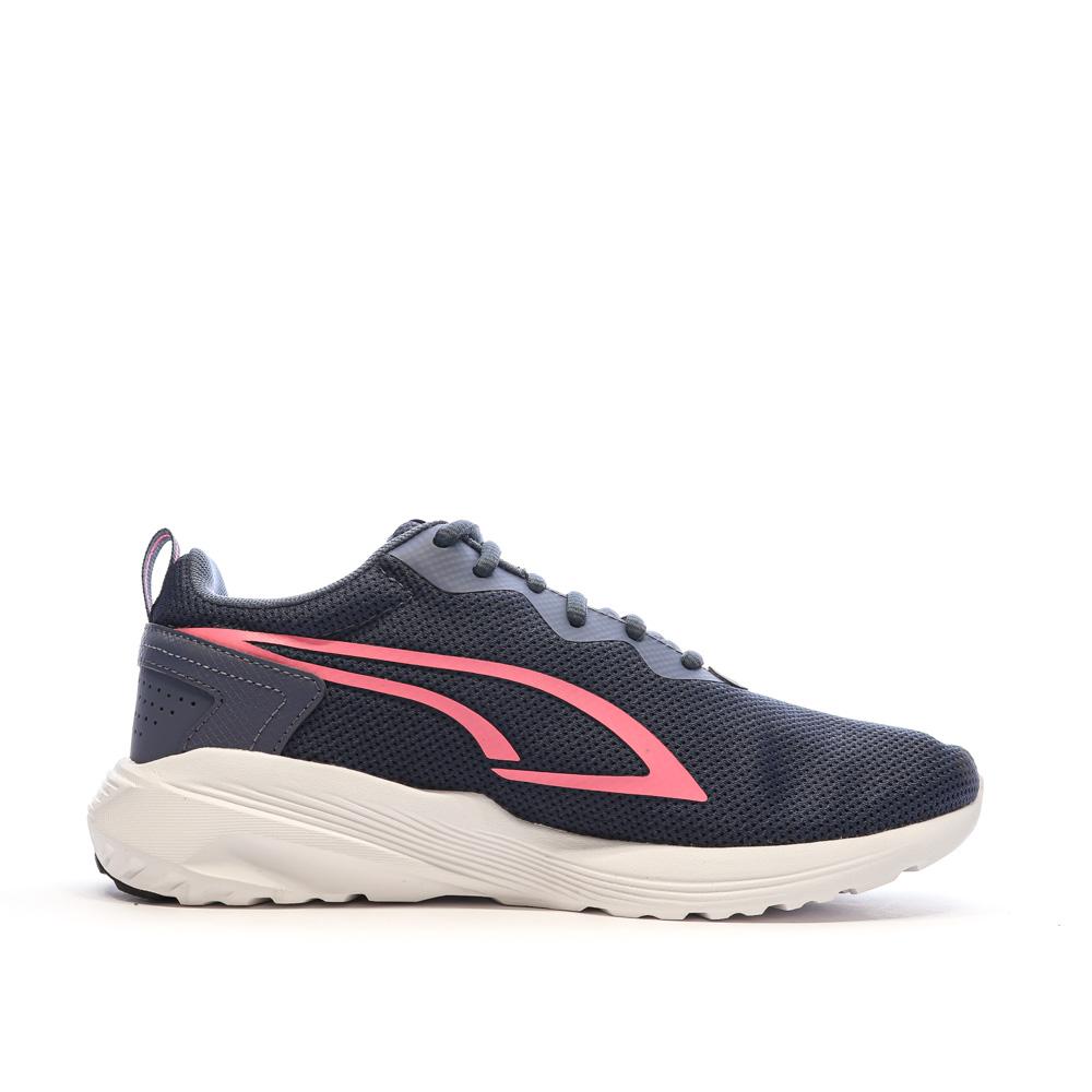 Puma Baskets Marine/Rose Fille Puma Allday Active