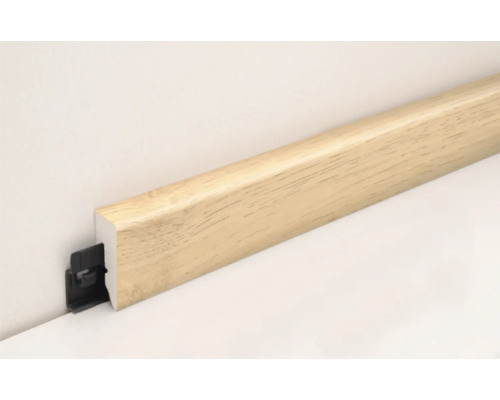 PVC plint KU48L Adaja Eiken 15 x 38,5 x 2400 mm