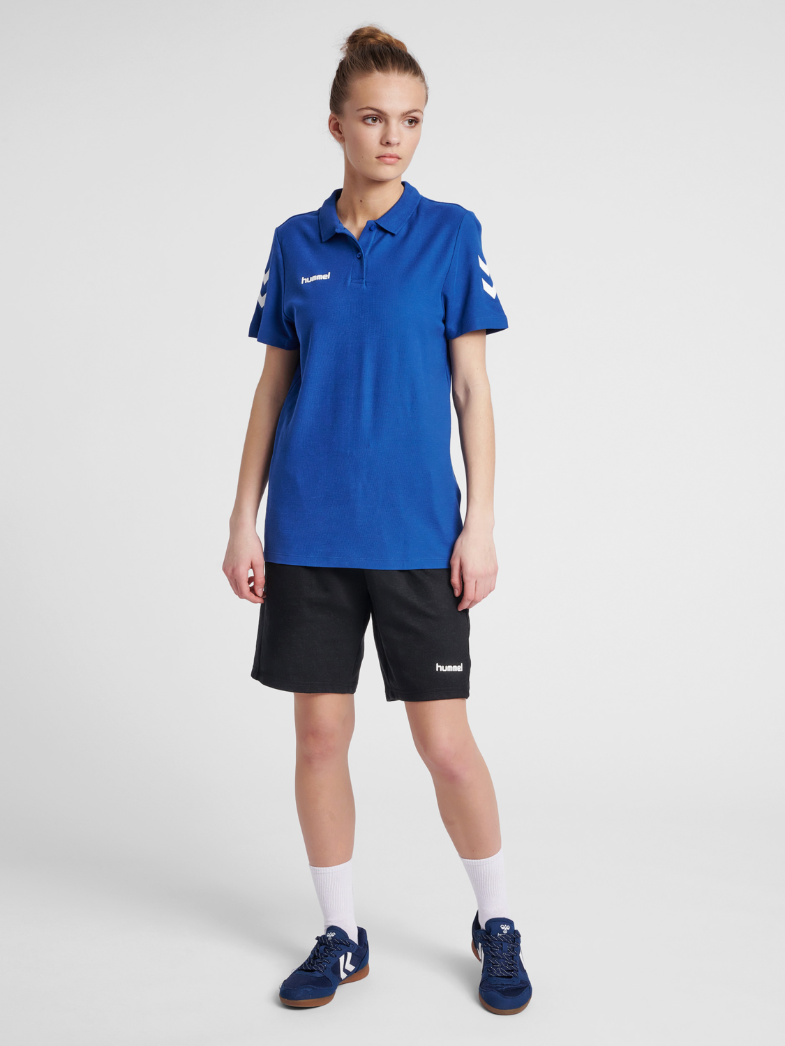 HUMMEL GO COTTON POLO WOMAN