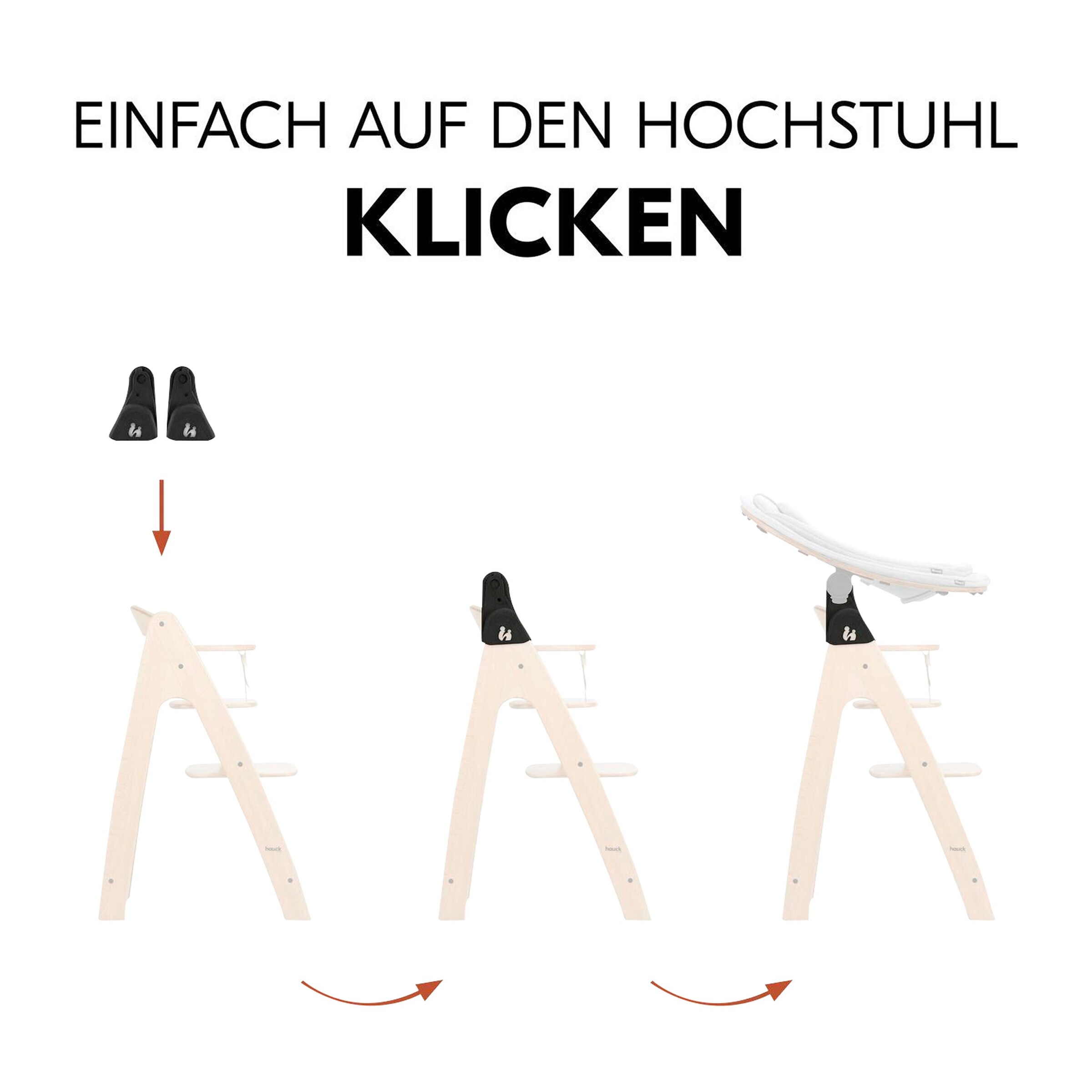 Hauck Hochstuhl-Adapter Arketa