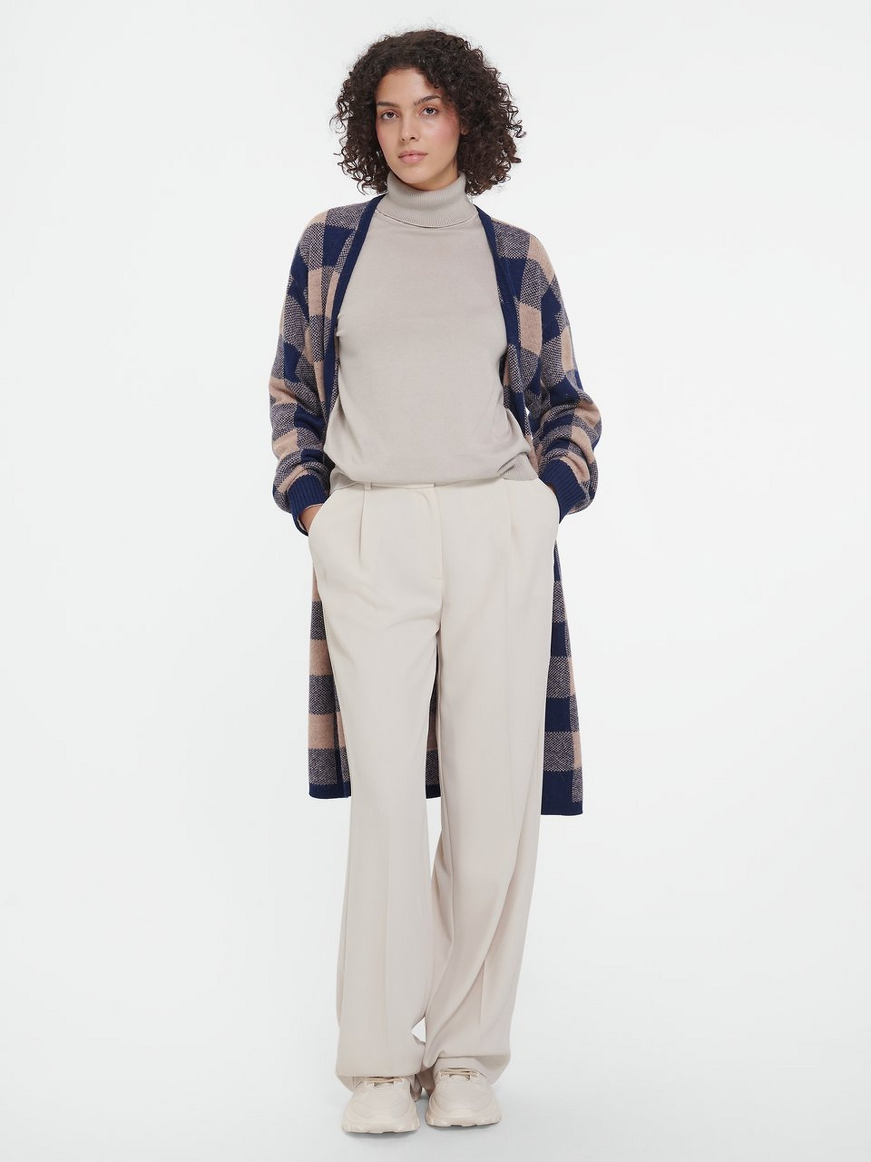 Kleid in Wickel-Optik