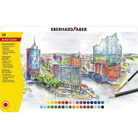 Eberhard Faber Aquarellbuntstifte, 36 Stück