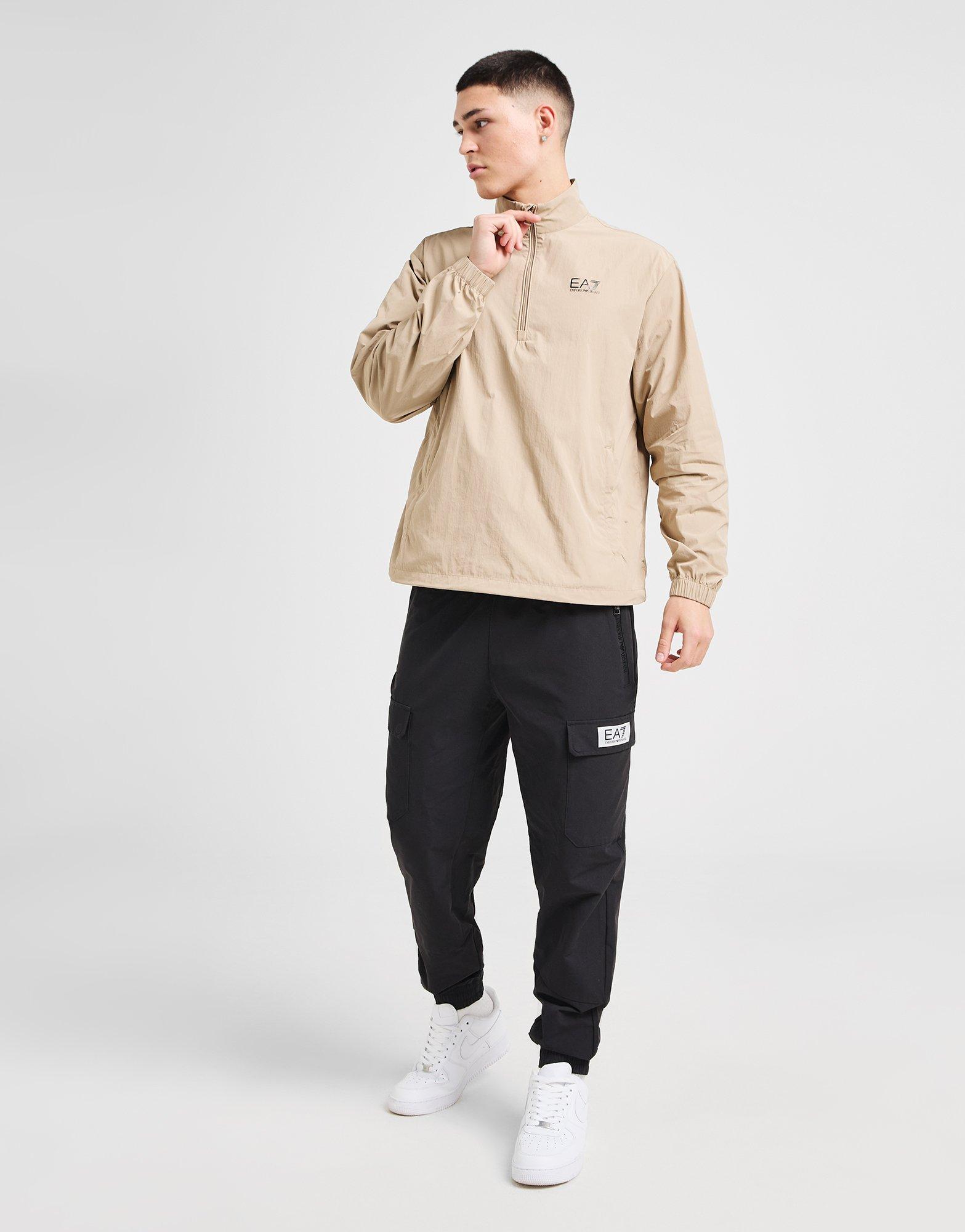 EA7 Emporio Armani Core Woven 1/2 Zip Jacket
