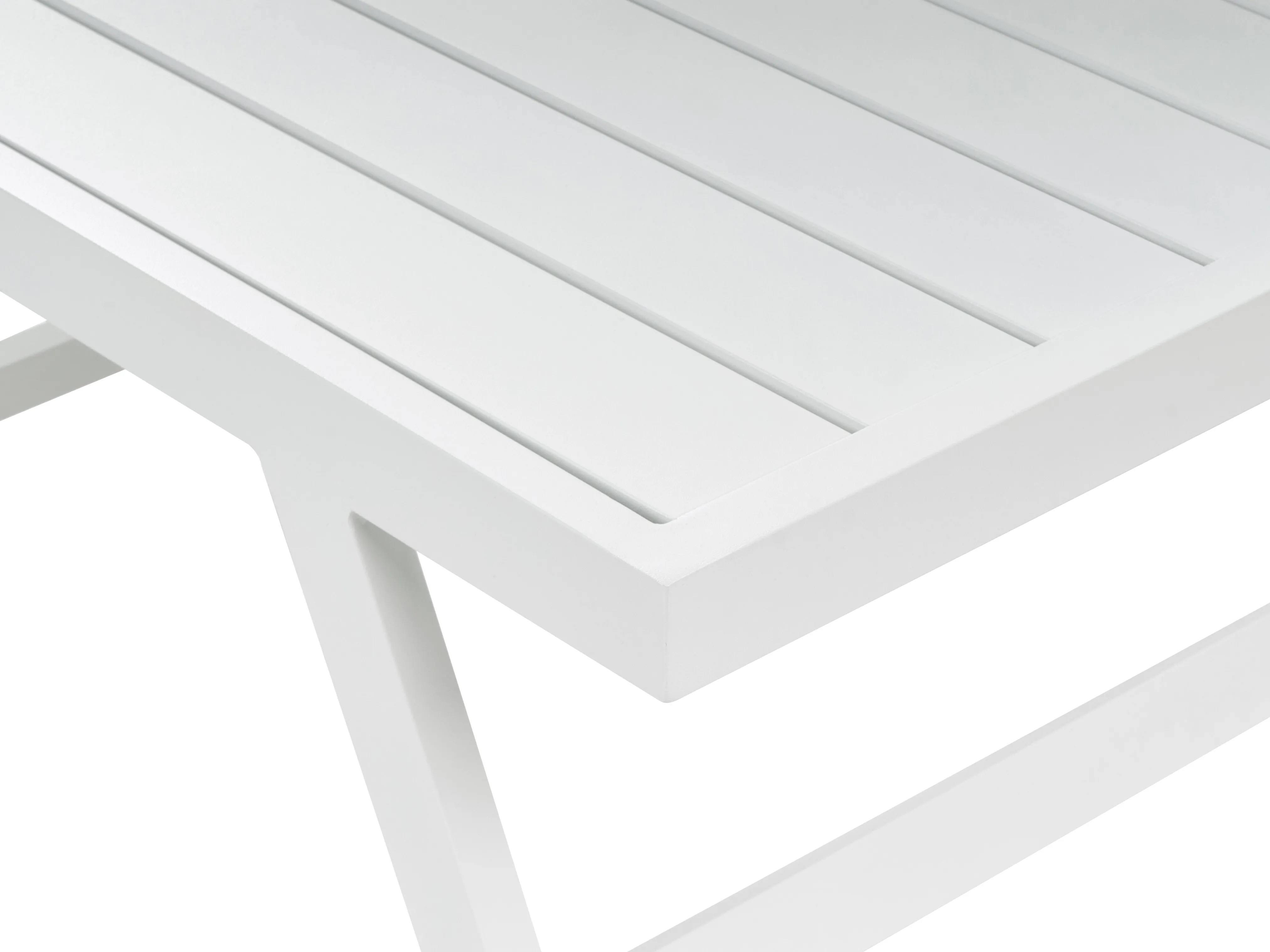 Tuin hoekloungeset met tafel 5-zits COCCORINO Metaal Groen