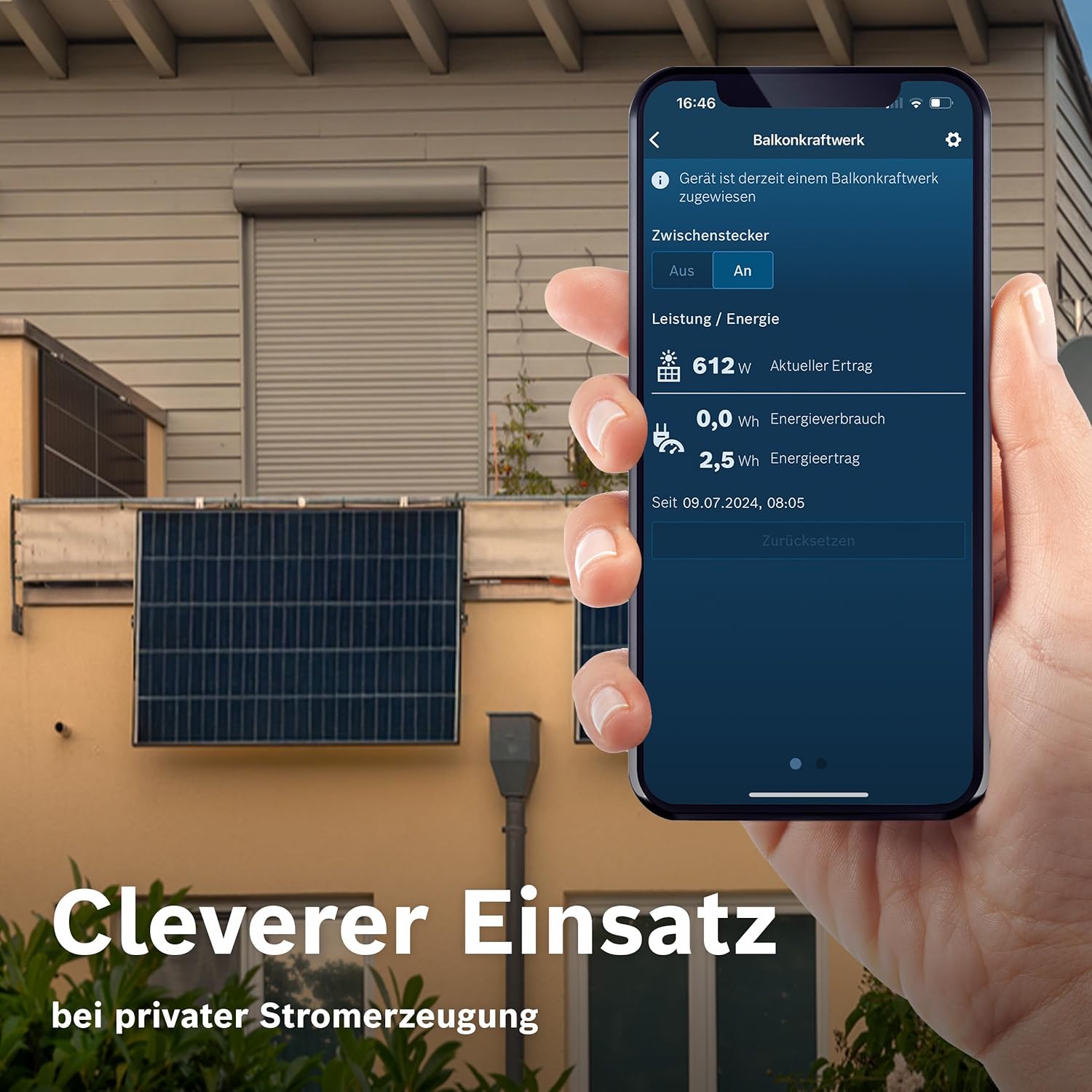 Bosch Smart Home Zwischenstecker kompakt [+M], smarte WLAN Steckdose, App steuerbar mit Energiesparfunktion, Nutzung im Bosch Smart Home System oder herstellerübergreifend in Matter Systemen, 4er-Set