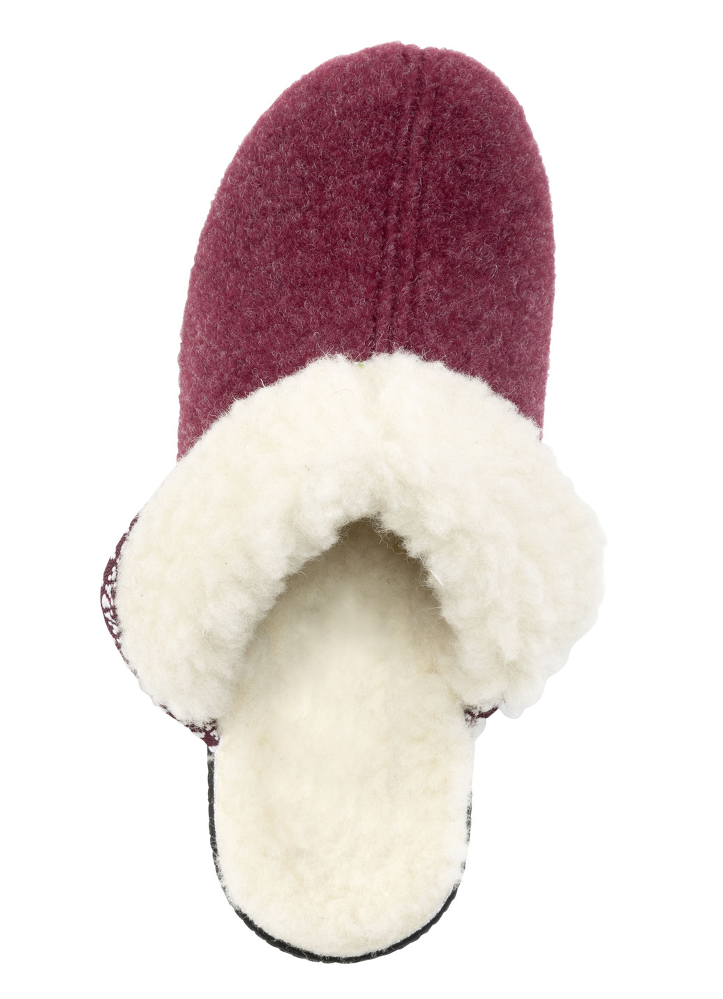 Pantoffel aus weichem Filz