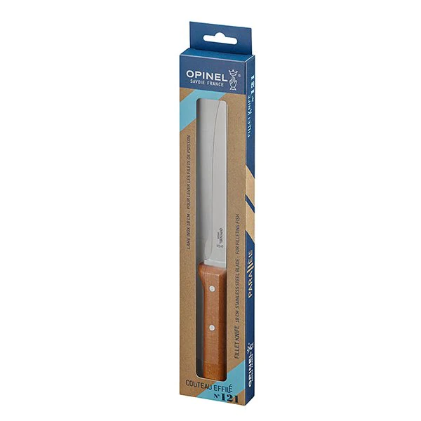 Couteau Effilé N°121 Parallèle lame inox 18 cm Opinel