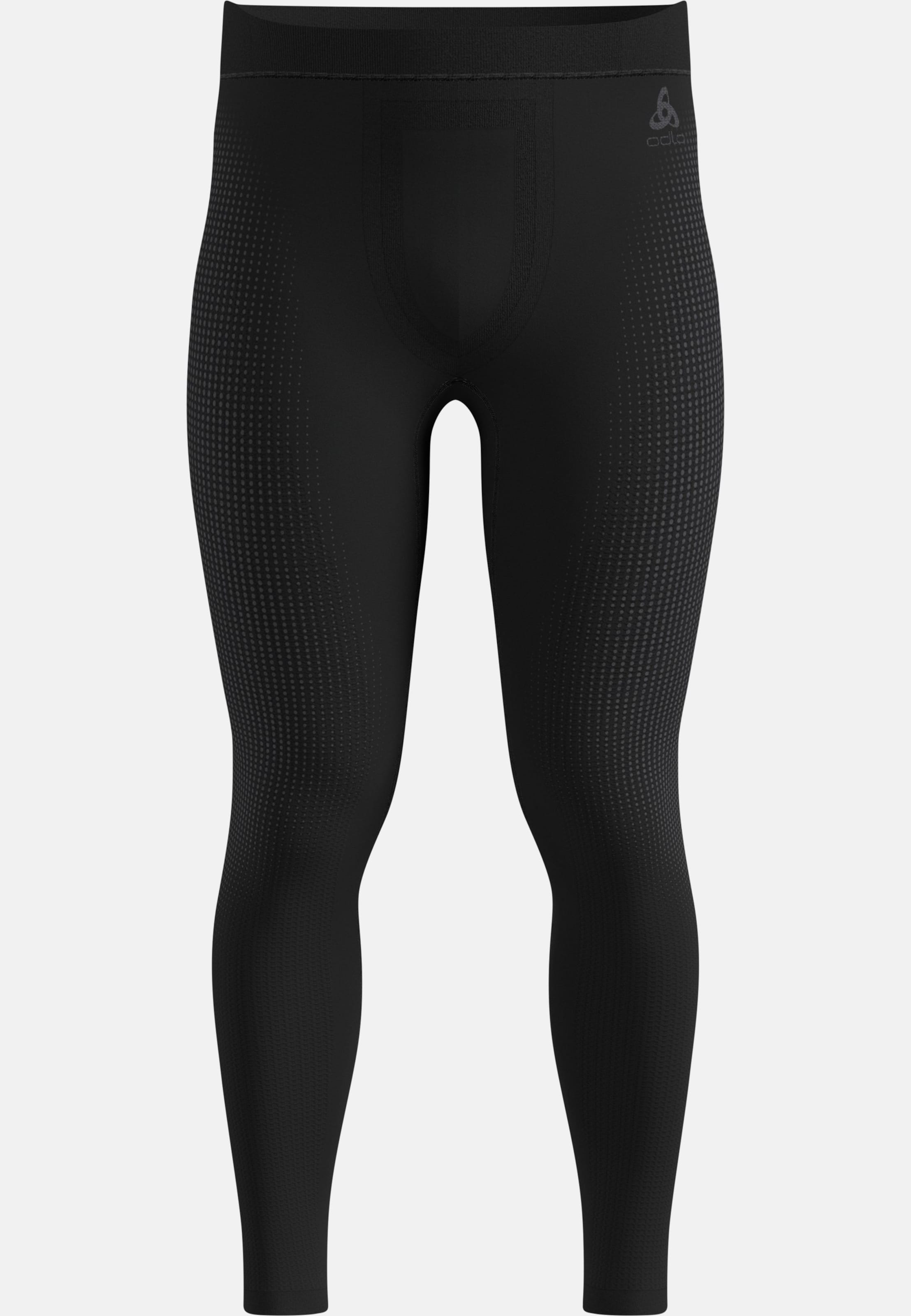 Performance Warm Base Layer Tights in black - odlo graphite grey
