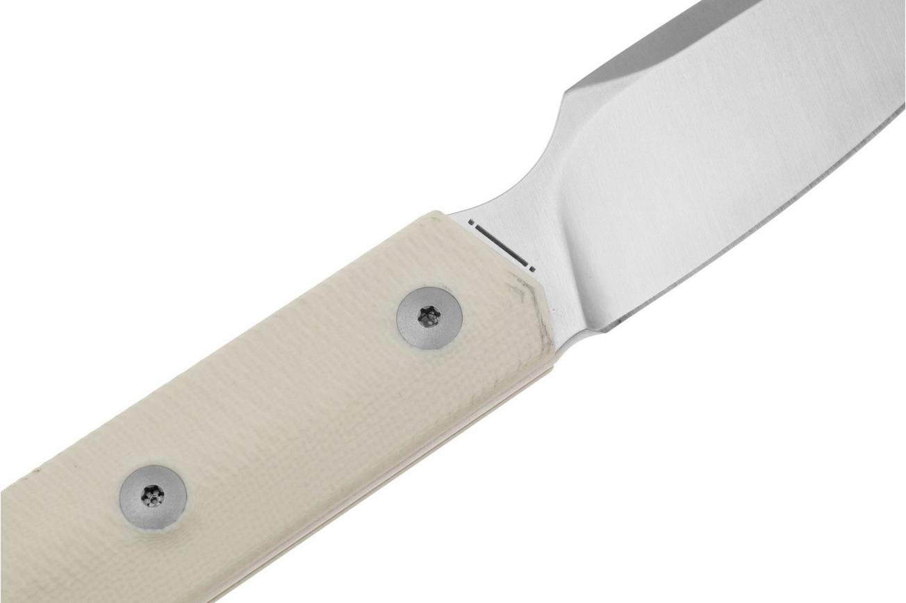 Viper Mirror 1 VT4058GI Böhler M390, Ivory G10, vaststaand mes
