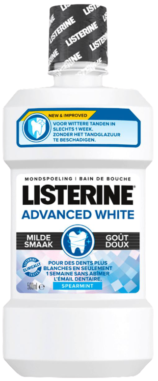 Listerine Mondspoeling Advanced White Mild 500ml