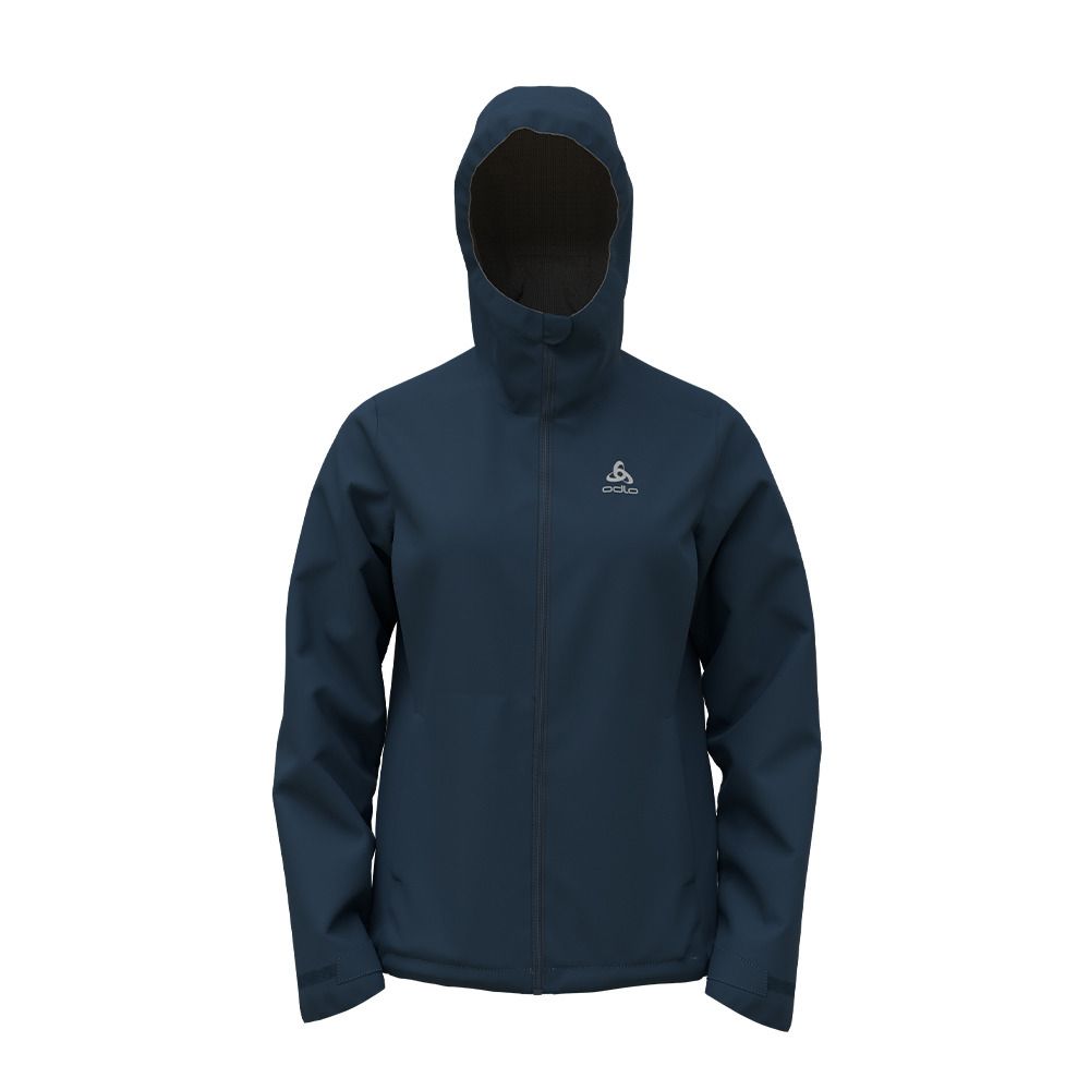 Odlo AEGIS 2.5L WATERPROOF - Veste Femme blue wing teal
