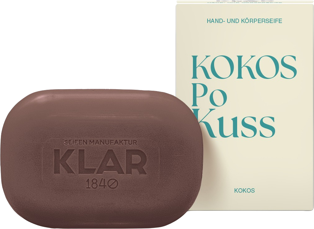 KLAR  Spruchseife Kokos, 135 g