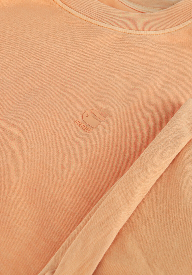 G-STAR RAW oranje g-star raw t-shirt lash r t s/s