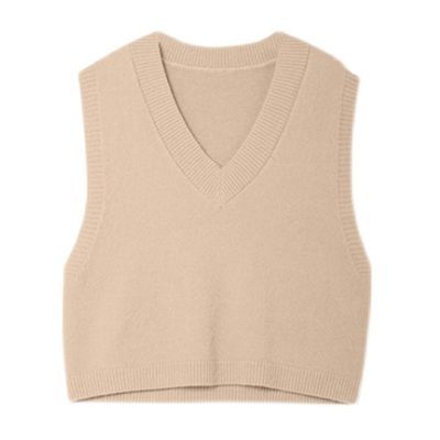 Tangihouse - Gestreept overhemd / Trui met vest / Broek met wijde pijpen
