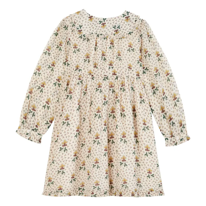 Emile et Ida Robe Fleurie | Ecru