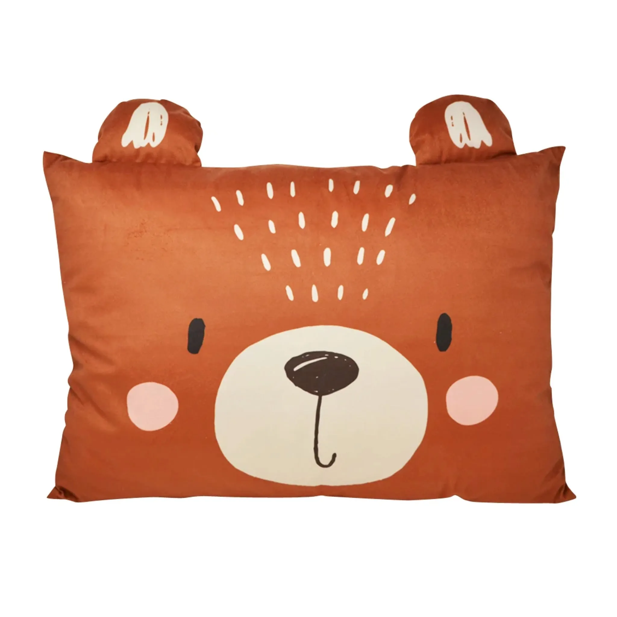 Clément - Maison Coussin Ourson 50x70cm