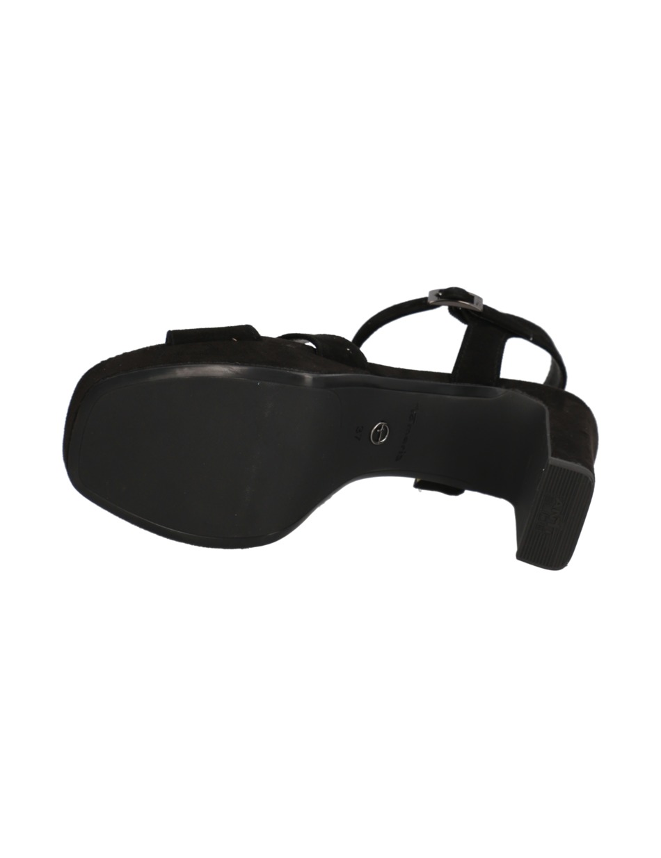 Veloursleder Sandale
