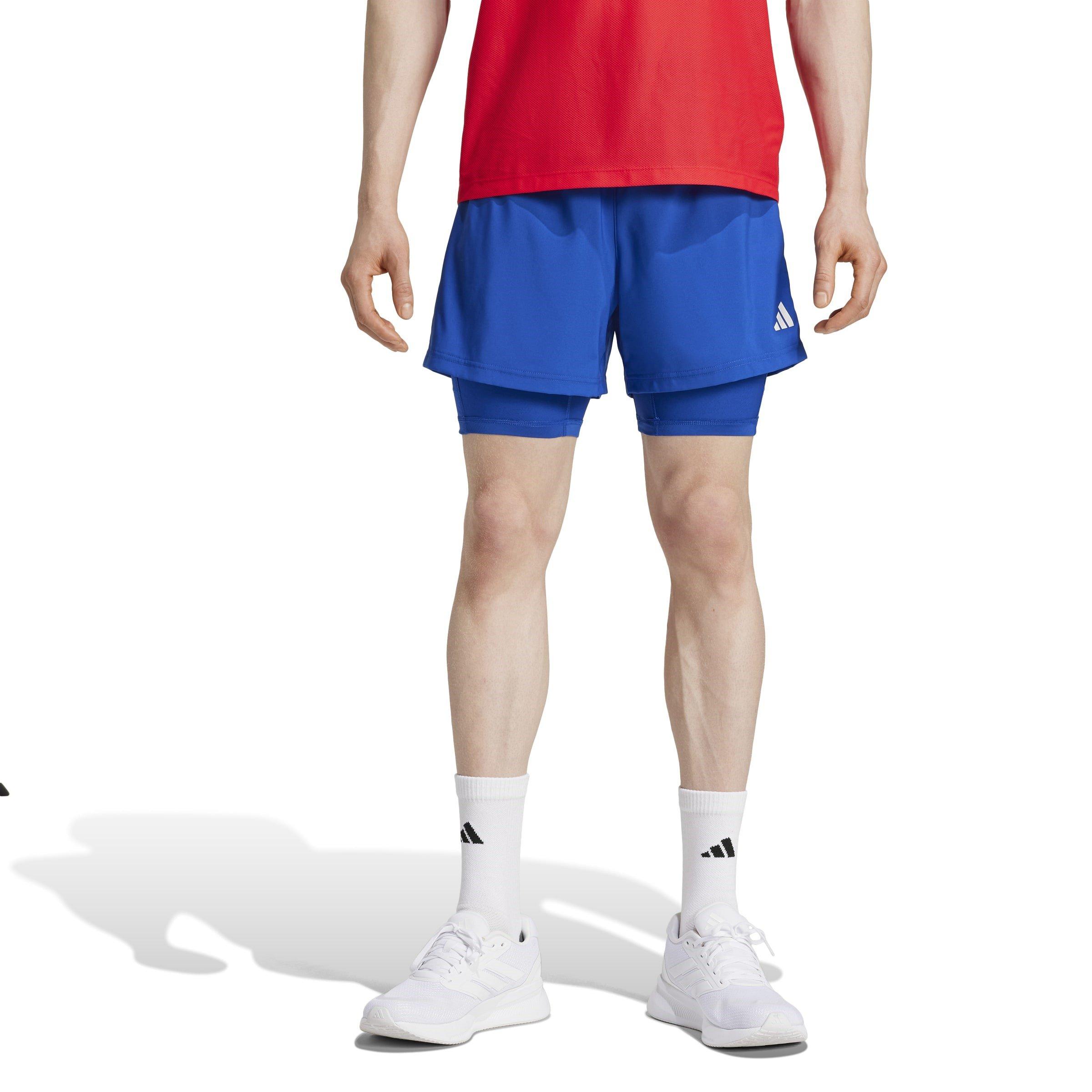 adidas Own the Run 2 in 1 Running Shorts Mens