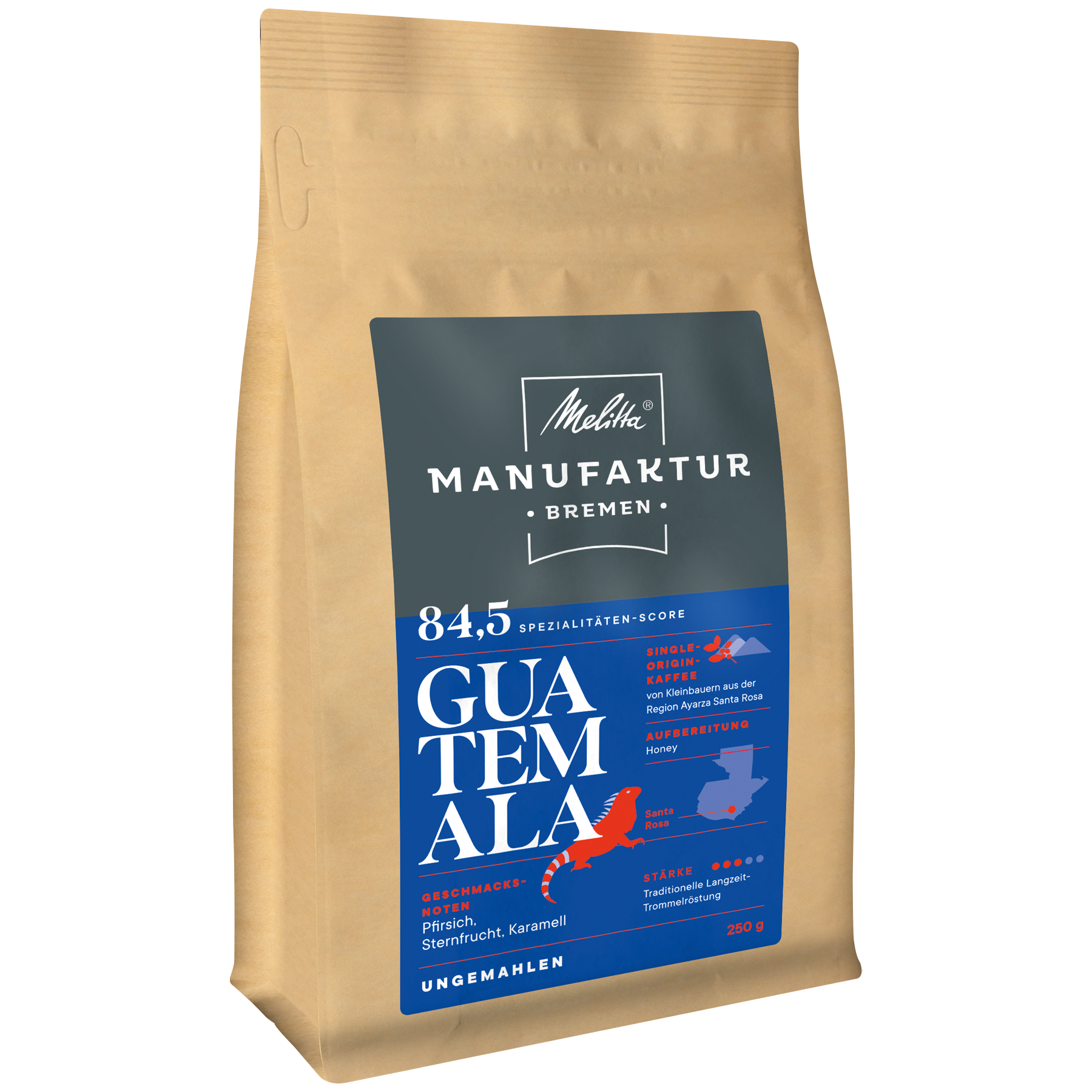 Melitta® Manufaktur-Kaffee Guatemala Honey|Kaffeebohnen 250g