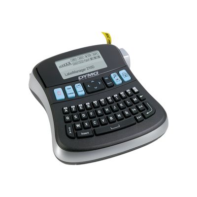 Dymo LabelManager 210D - Étiqueteuse - imprimante d'étiquettes monochrome - impression par transfert thermique