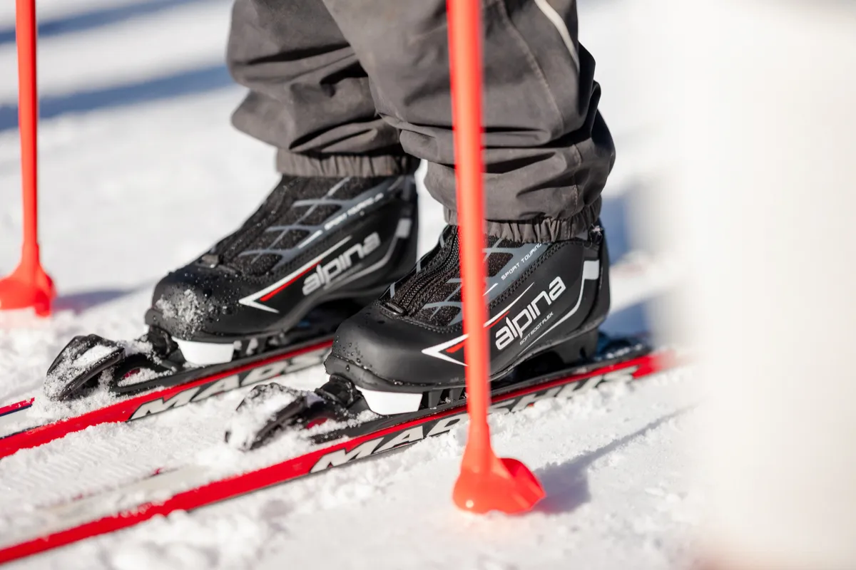 Alpina Skisko Sport Tour Jr Black/white