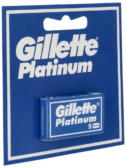 Gillette Platinum Scheermesjes 5 stuks