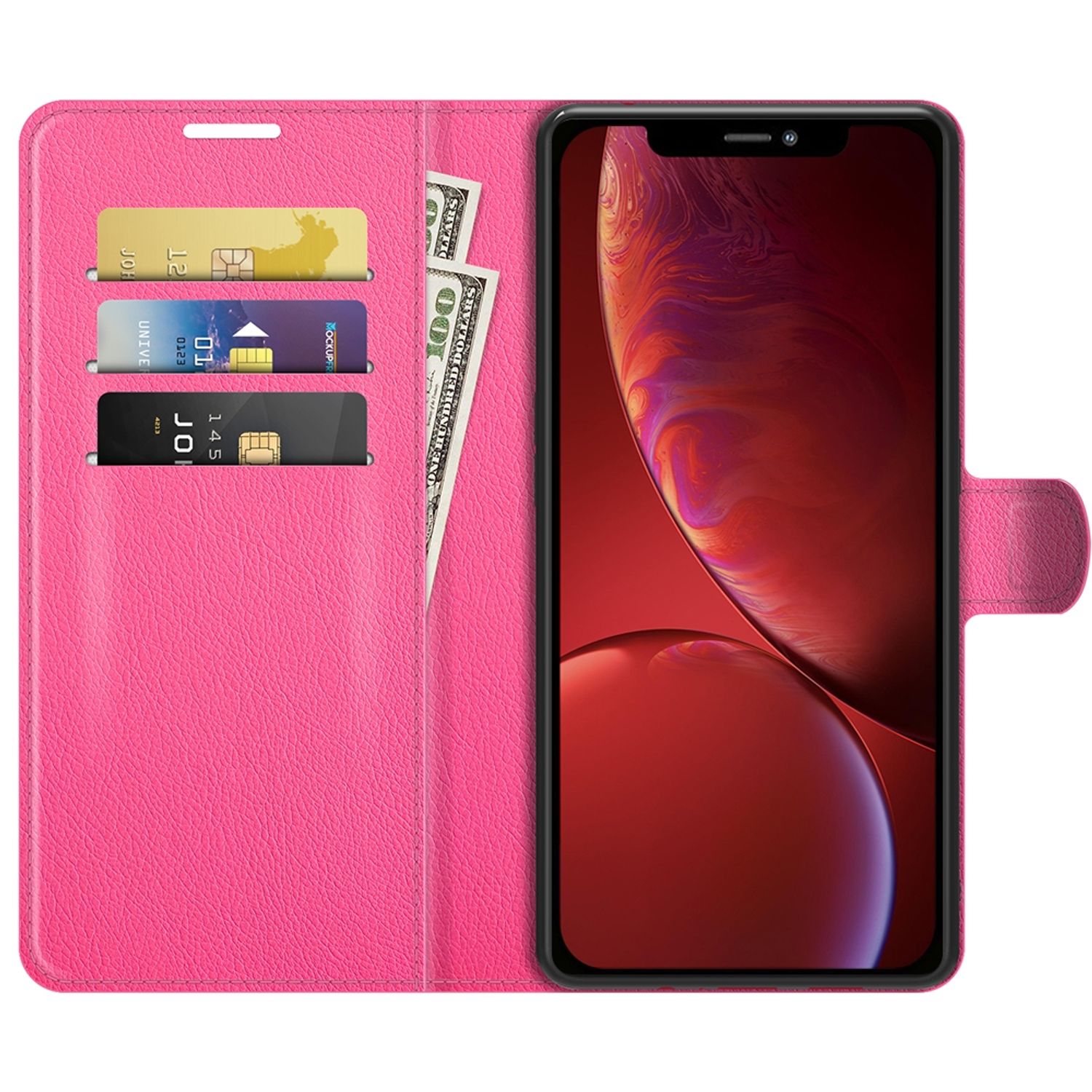 Hülle Handy Schutz für Apple IPhone 13 Case Cover Tasche Etuis Bumper Rosa Neu