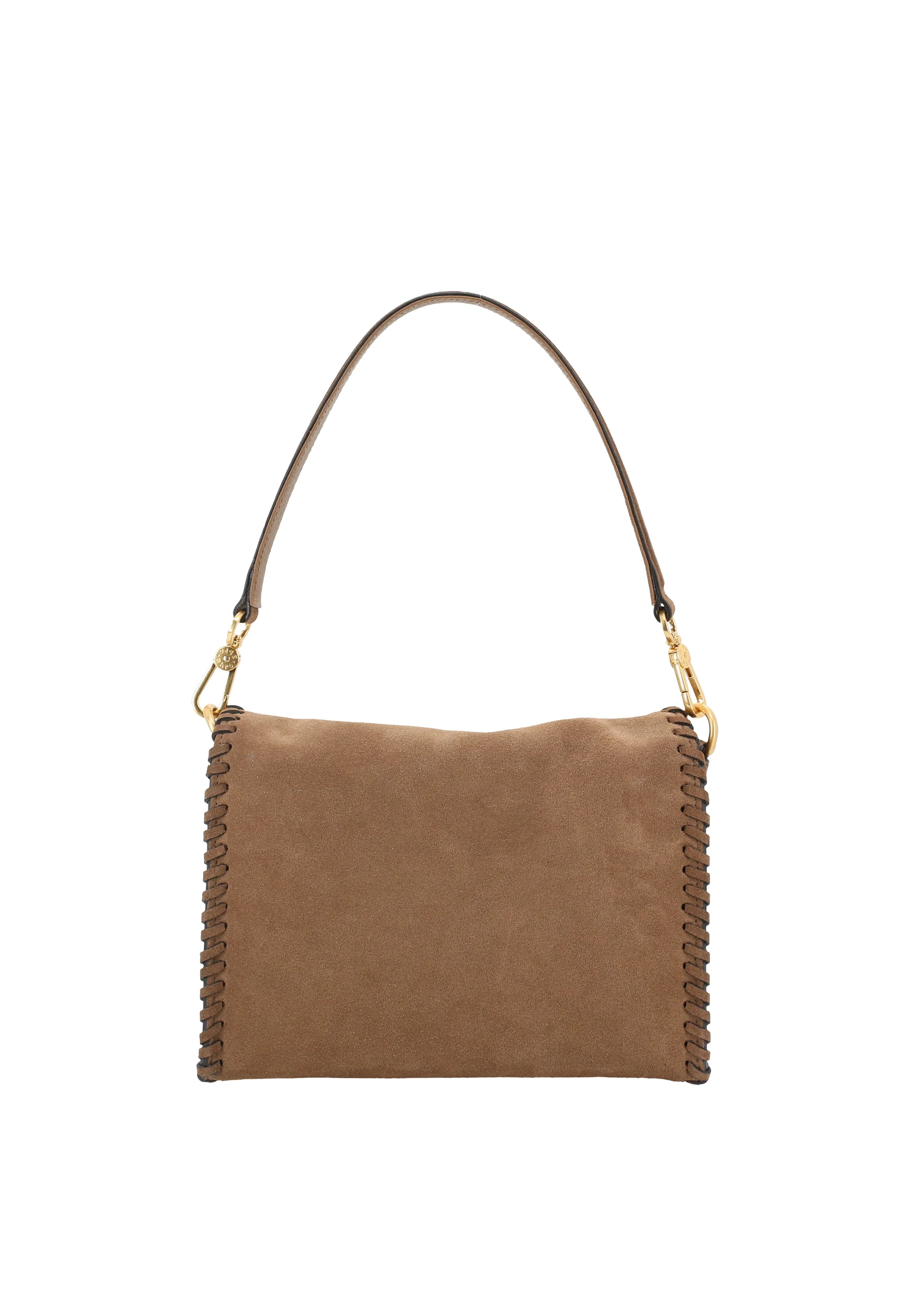 Shoulder bag TEMI STITCH Leather Suede Standard