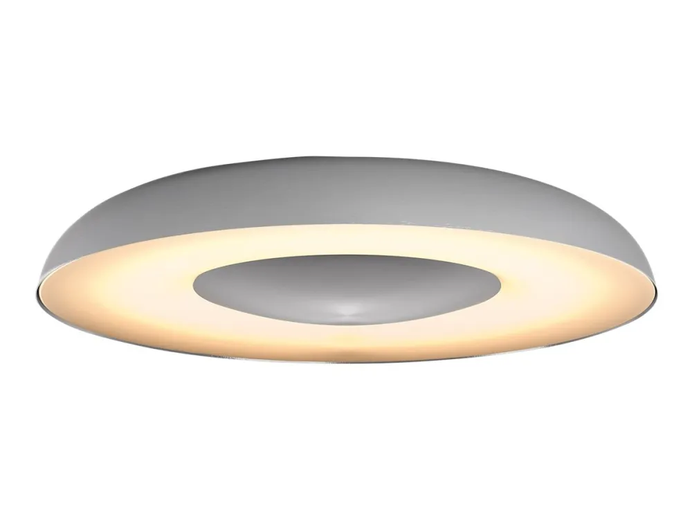 Philips Hue White ambiance Still - Loftslampe - LED - 22.5 W (tilsvarende 204 W) - klasse F - varmt til køligt hvidt lys - 2200-6500 K - rund - aluminium