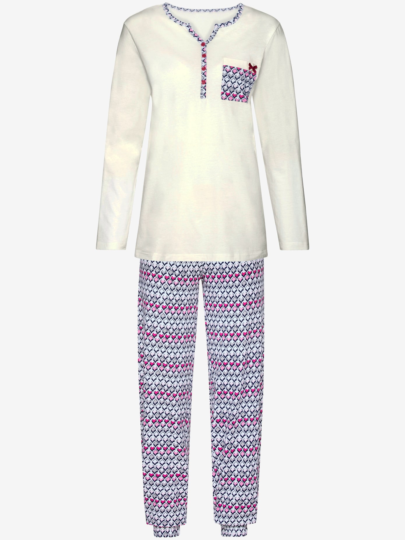 Pyjama jersey fin