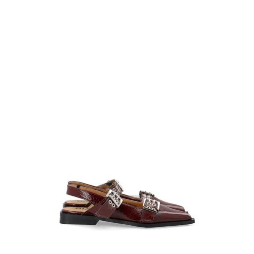 Bianco BIAVictoria Slingback Ballerinasko, Burgundy Nappalak, 39