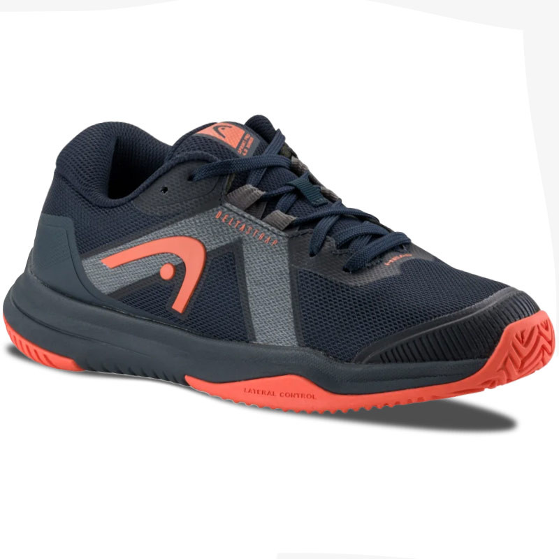 Head Sprint Pro 4.0 junior - Chaussures tennis enfant noir et rouge