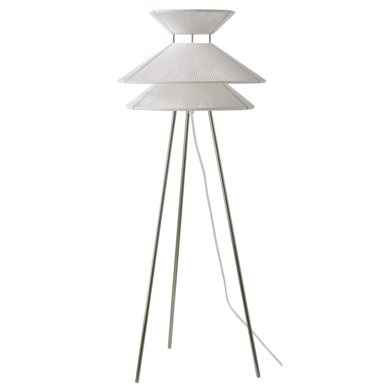 Frandsen Kiku vloerlamp White